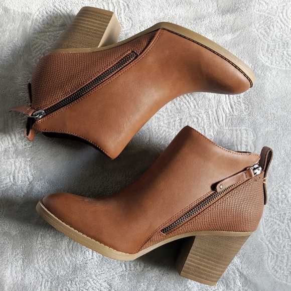 DV by Dolce Vita Shoes - DV for Target "Jameson" Double Zip Heeled Booties